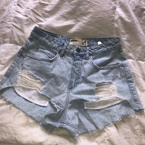 Garage high rise booty shorts size 05